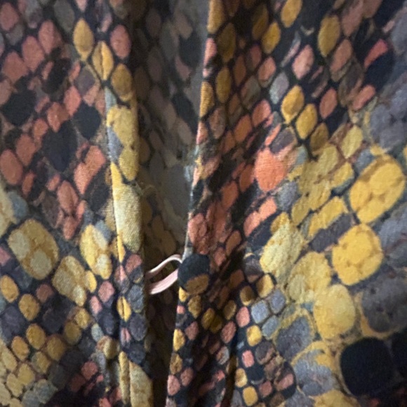 Anthropologie BLA^NK London Colorful Patterned Women's Jumpsuit Sleeveless LONG - Picture 6 of 14